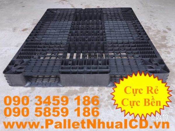 Pallet nhựa giá rẻ 1300x1100x120 mm PalletNhuaICD