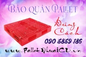 Bảo quản Pallet Nhựa đúng cách, bạn đã biết?