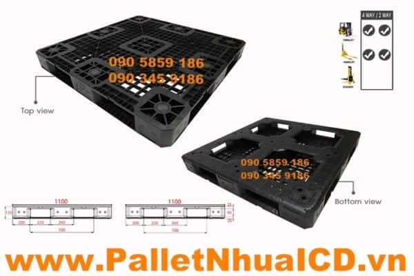 Pallet nhựa 1100x1100x135 mm IPS1111135TLH Giá Rẻ