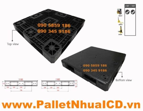 Pallet nhựa 1100x1100x135 mm IPS1111135TL Giá Rẻ